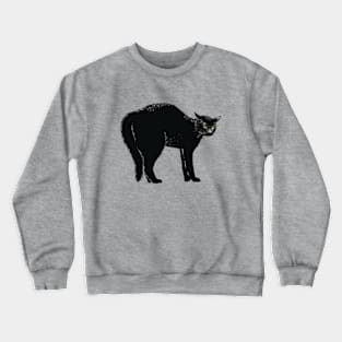 Black Cat Arch Crewneck Sweatshirt